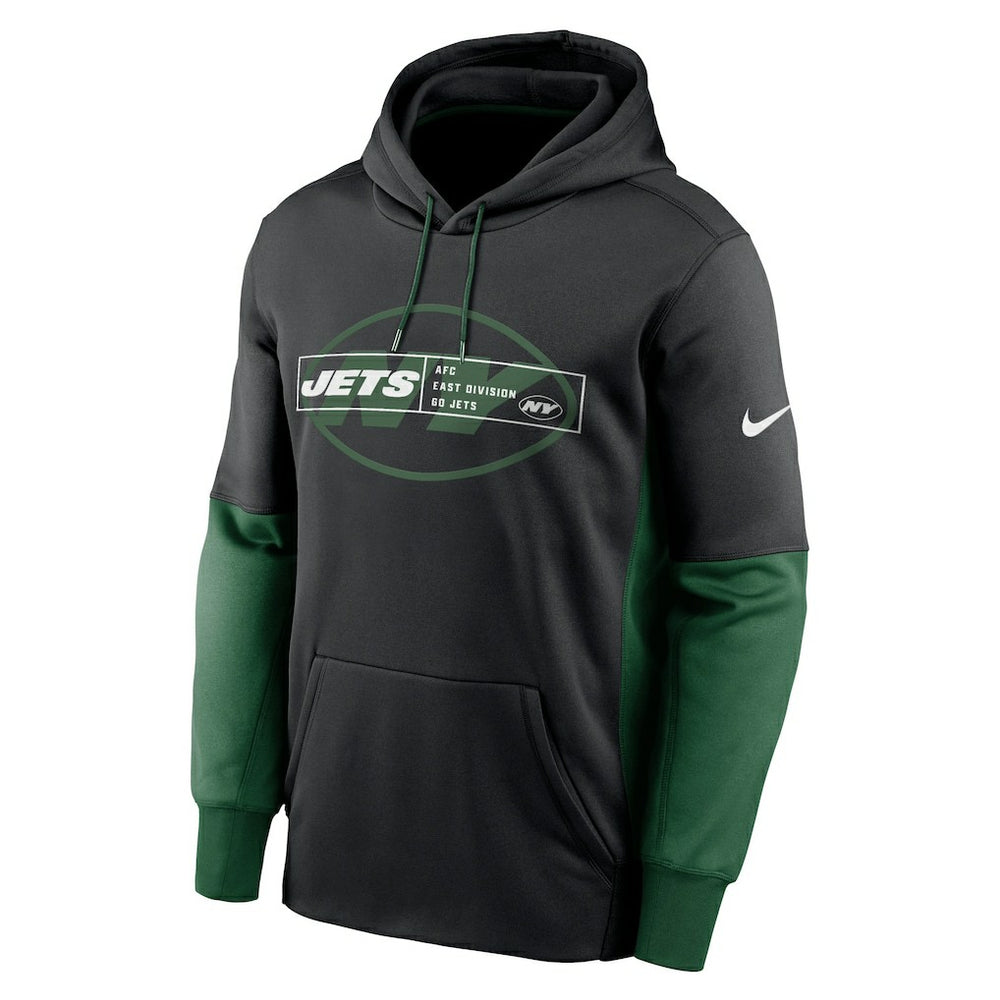 New York Jets Color Block Fleece Performance Pullover Hoodie | NFL Near me