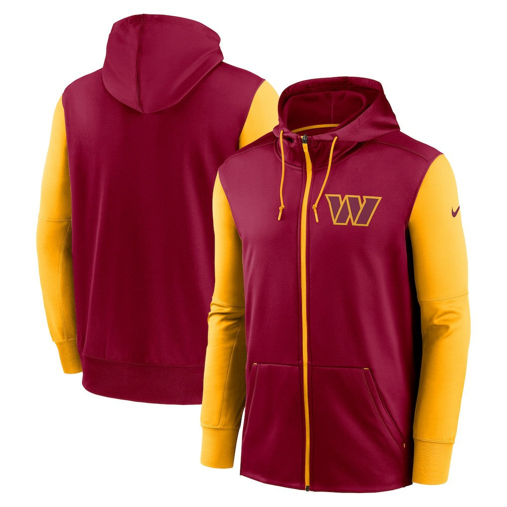 Washington Commanders Performance Full-Zip Hoodie | NFL Hot