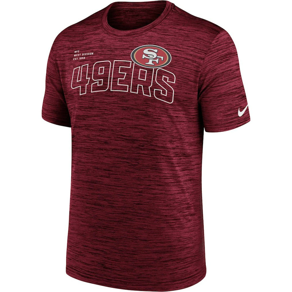 San Francisco 49ers Velocity Arch Performance T-Shirt | NFL Outlet