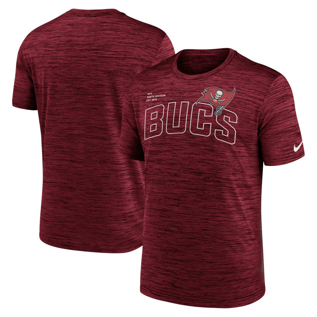 Tampa Bay Buccaneers Velocity Arch Performance T-Shirt | NFL Discount