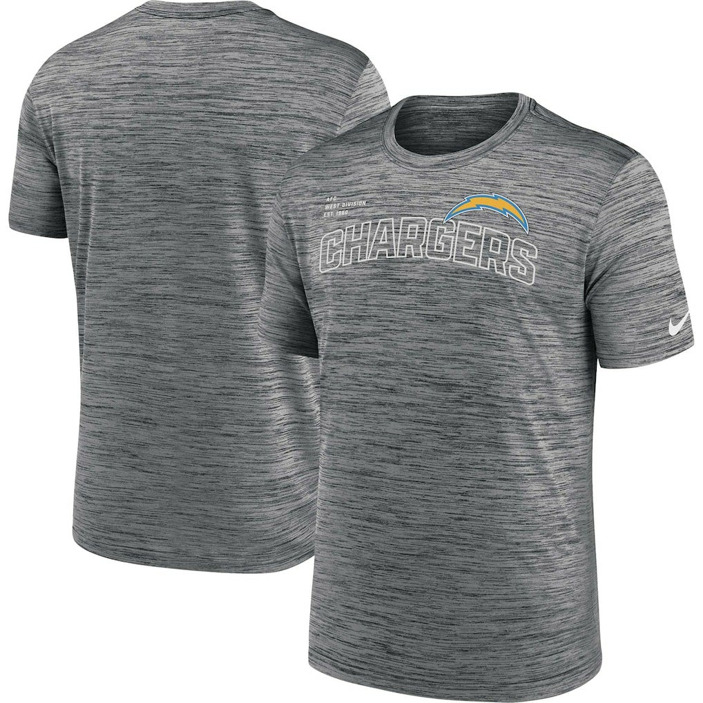 Los Angeles Chargers Velocity Arch Performance T-Shirt | NFL Near me