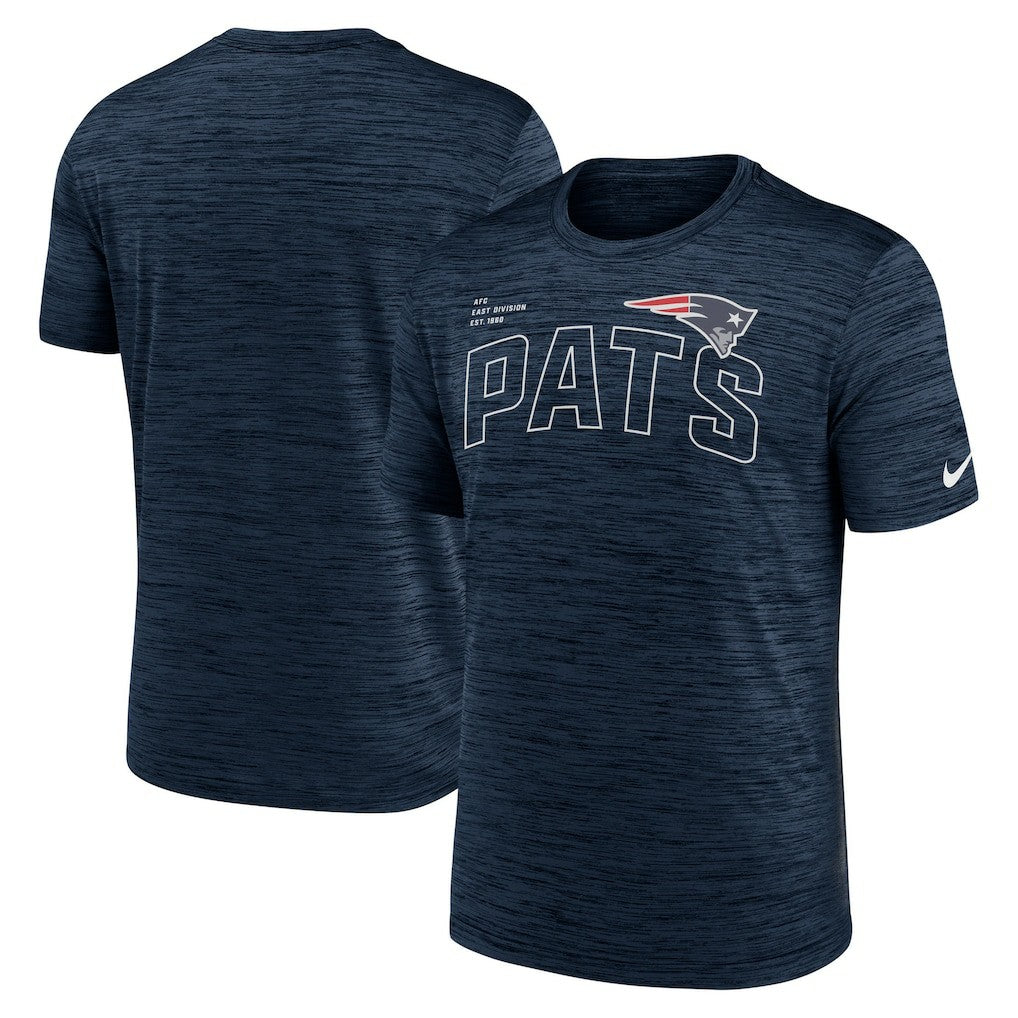 New England Patriots Velocity Arch Performance T-Shirt | NFL Outlet