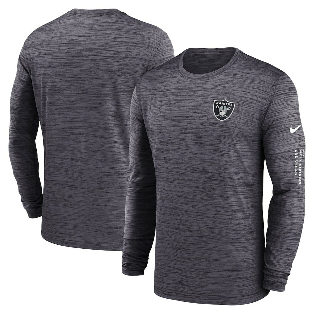 Las Vegas Raiders Velocity Long Sleeve T-Shirt | NFL Sale