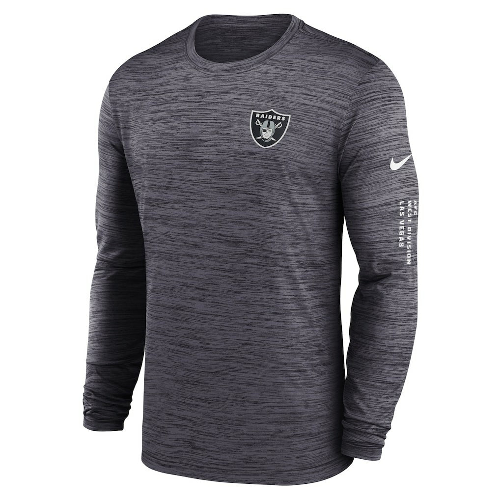 Las Vegas Raiders Velocity Long Sleeve T-Shirt | NFL Sale