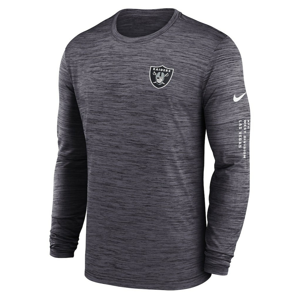 Las Vegas Raiders Velocity Long Sleeve T-Shirt | NFL Sale