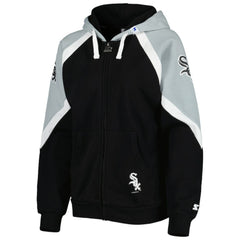 Chicago White Sox Starter Women's Hail Mary Full-Zip Hoodie - MLB Hoodies