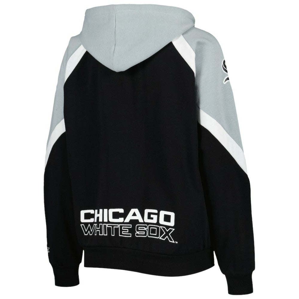 Chicago White Sox Starter Women's Hail Mary Full-Zip Hoodie - MLB Hoodies