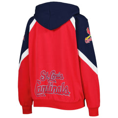 St. Louis Cardinals Starter Women's Hail Mary Full-Zip Hoodie - MLB Hoodies