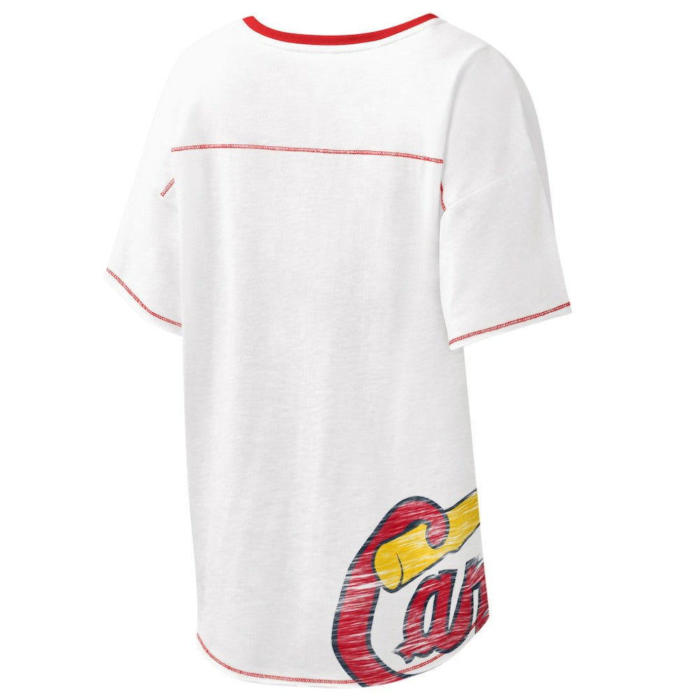 St. Louis Cardinals Starter Women's Perfect Game V-Neck T-Shirt - MLB T-shirts