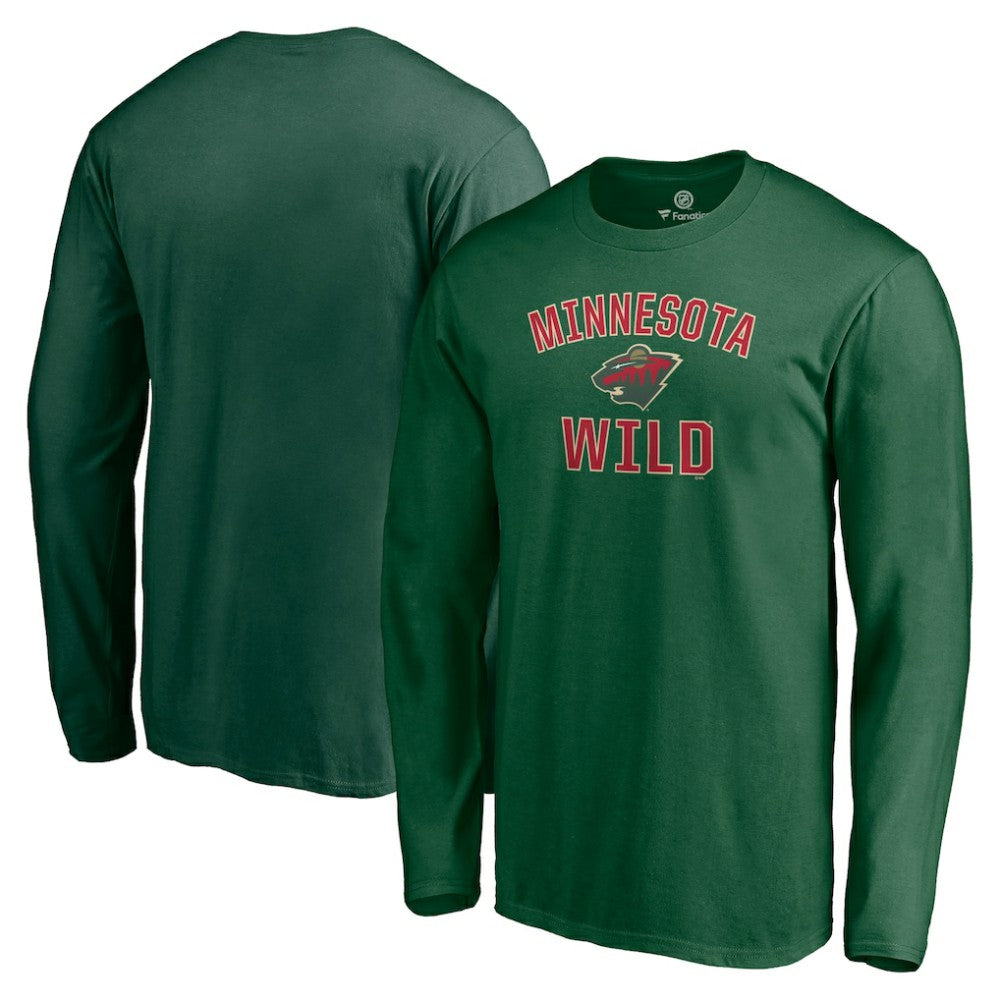Minnesota Wild Victory Arch Long Sleeve T-Shirt -  NHL T-shirts
