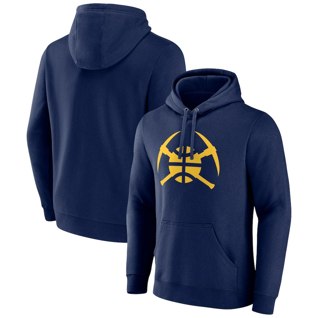 Navy Denver Nuggets Alternate Logo Pullover Hoodie sale | NBA