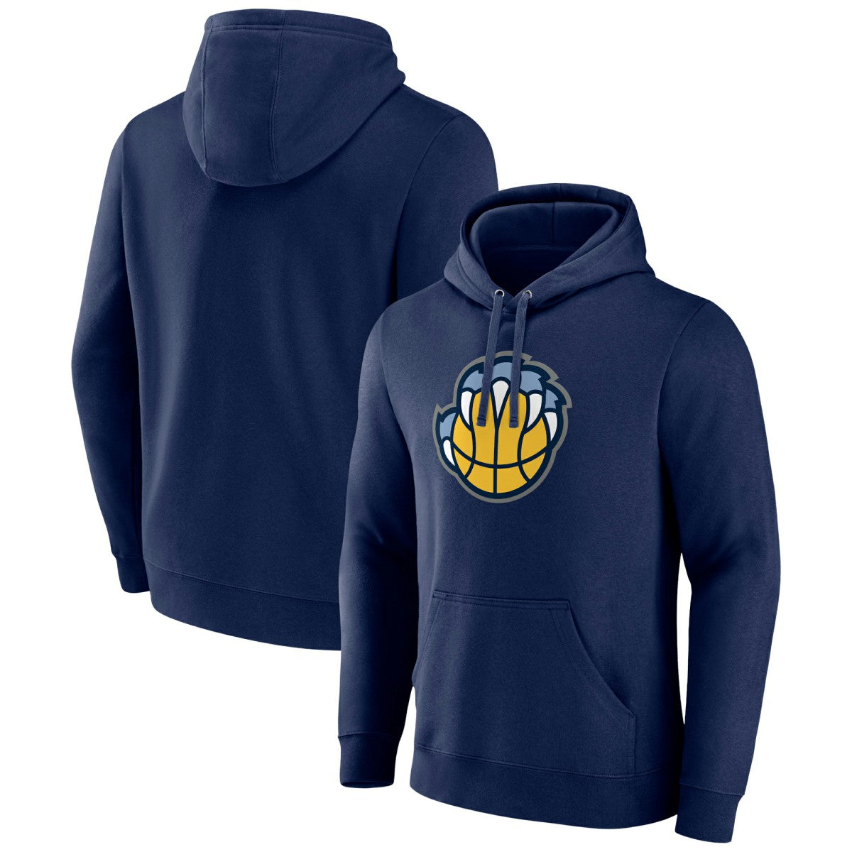 Navy Memphis Grizzlies Alternate Logo Pullover Hoodie | NBA