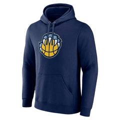 Navy Memphis Grizzlies Alternate Logo Pullover Hoodie | NBA
