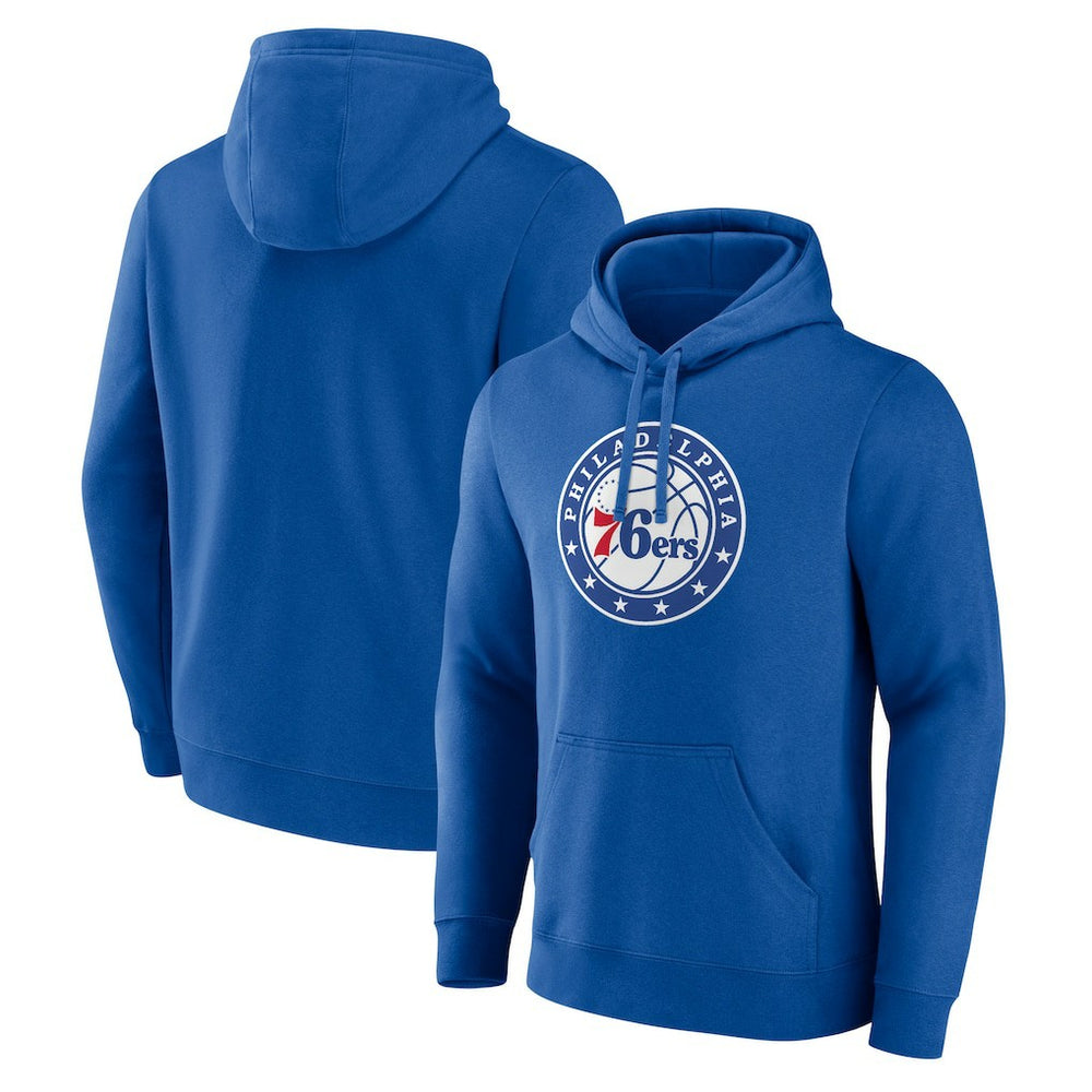 Royal Philadelphia 76ers Alternate Logo Pullover Hoodie | NBA