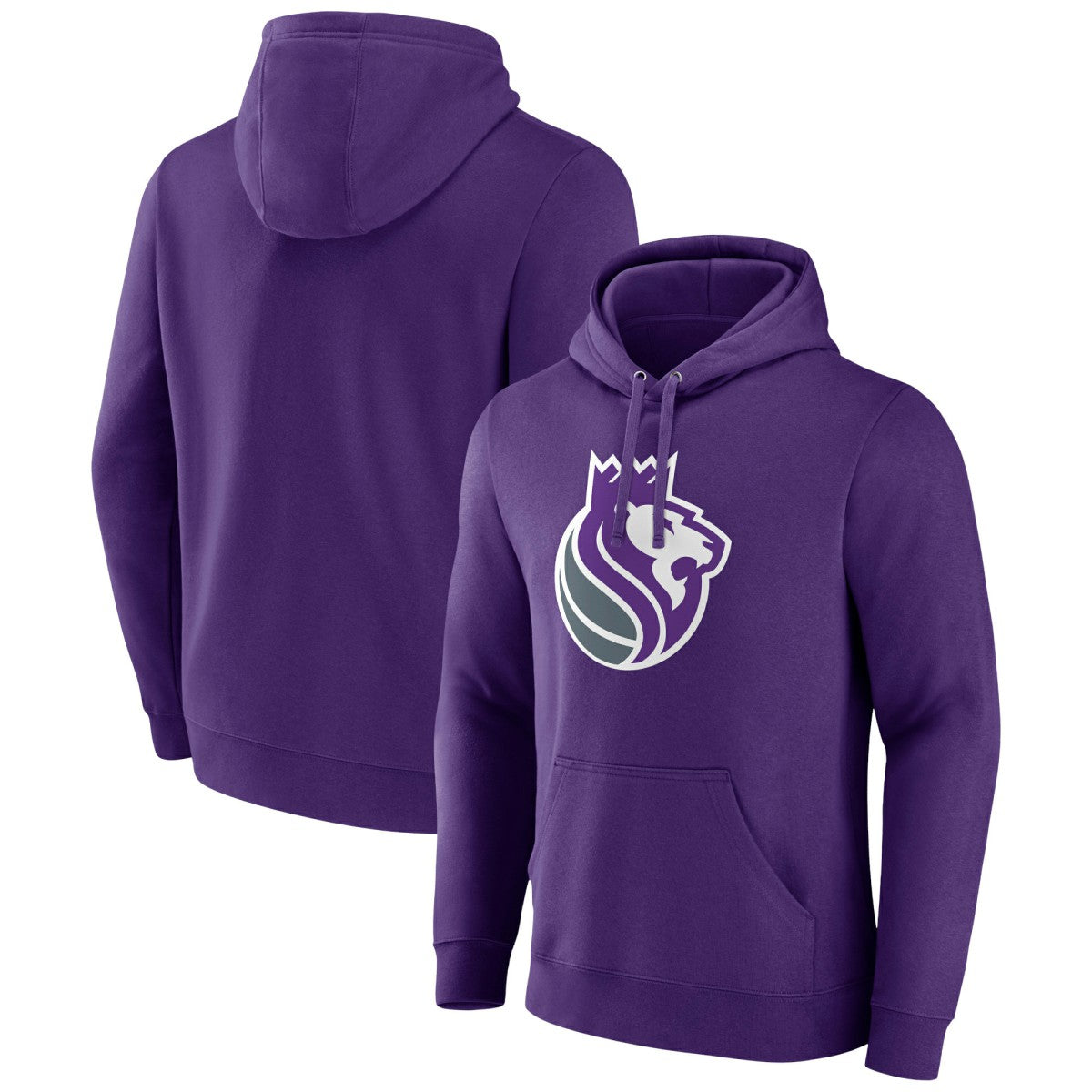 Purple Sacramento Kings Alternate Logo Pullover Hoodie | NBA