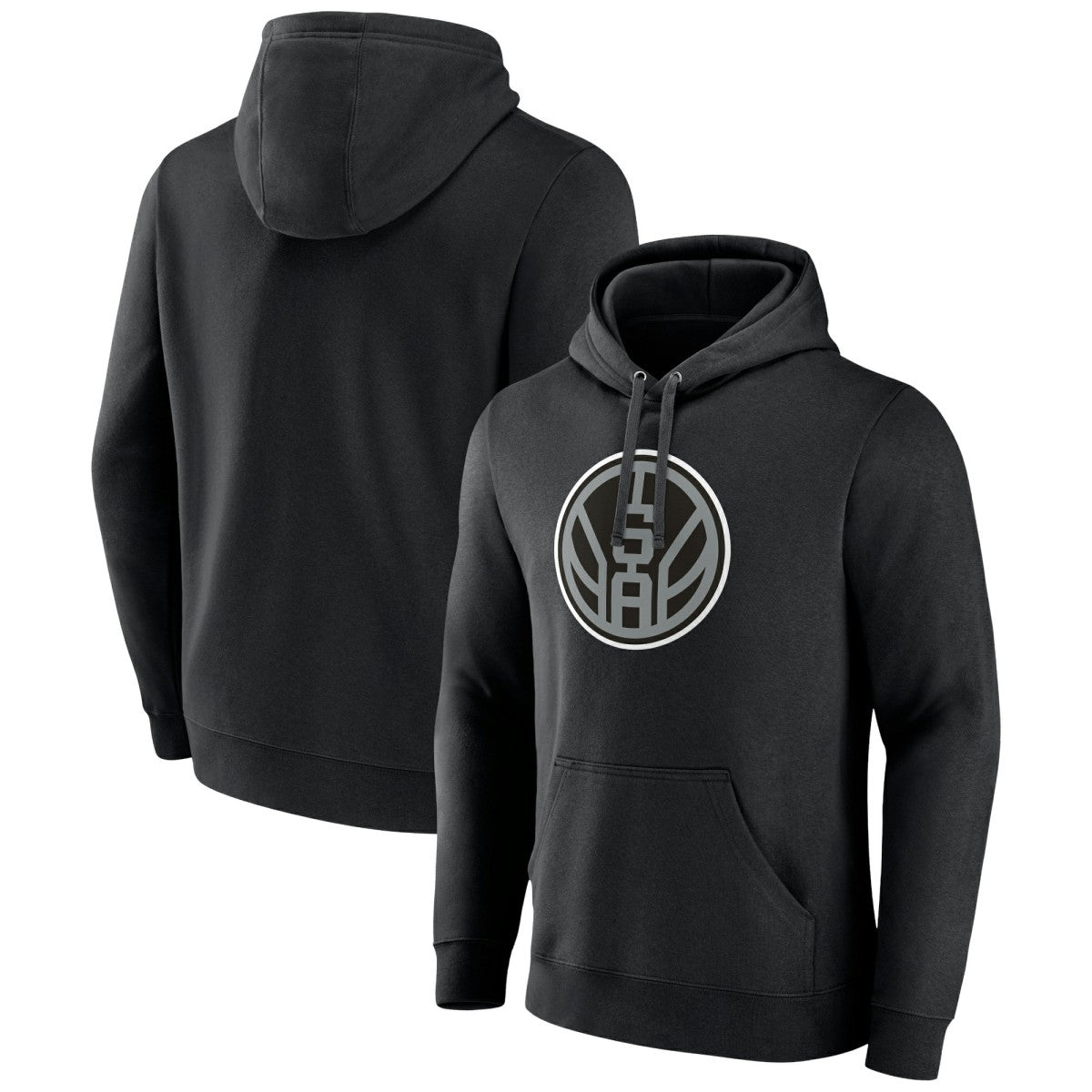 Black San Antonio Spurs Alternate Logo Pullover Hoodie | NBA