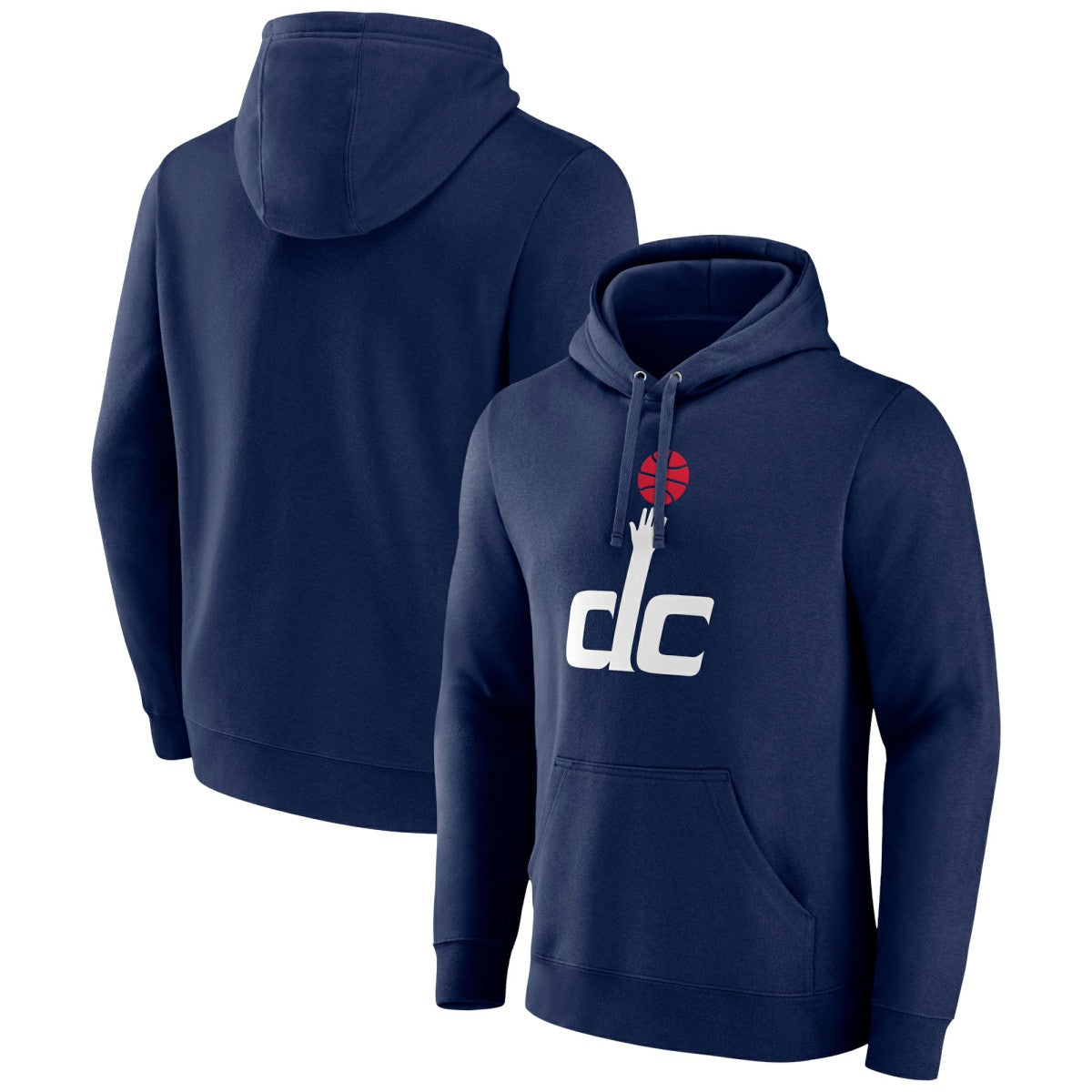 Navy Washington Wizards Alternate Logo Pullover Hoodie | NBA