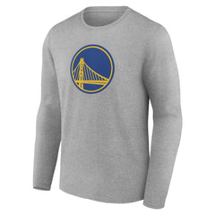 Gray Golden State Warriors Alternate Logo Long Sleeve T-Shirt sale | NBA
