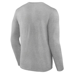 Gray Oklahoma City Thunder Alternate Logo Long Sleeve T-Shirt | NBA