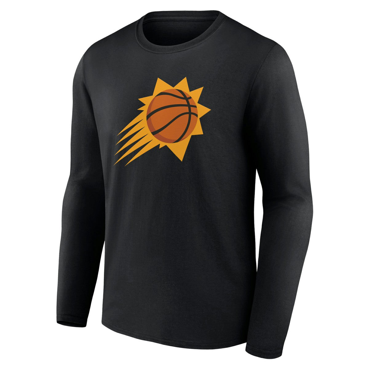Black Phoenix Suns Alternate Logo Long Sleeve T-Shirt | NBA