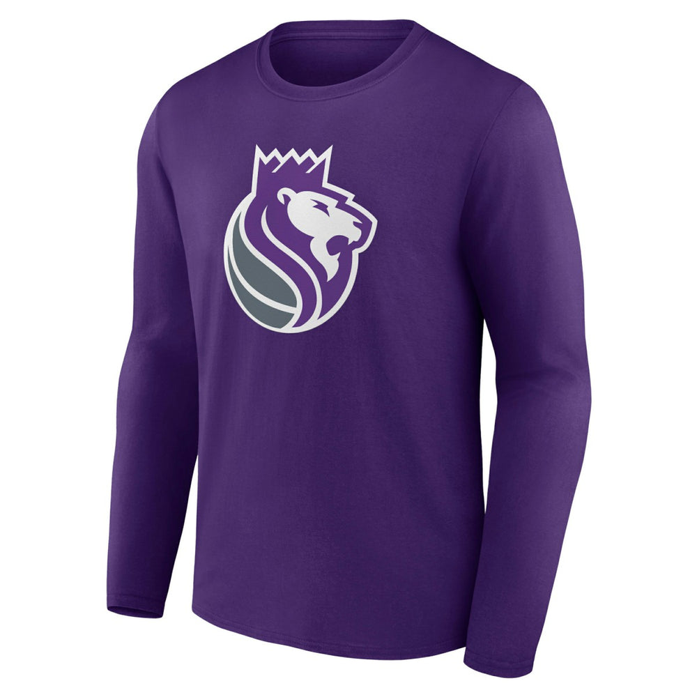 Purple Sacramento Kings Alternate Logo Long Sleeve T-Shirt | NBA
