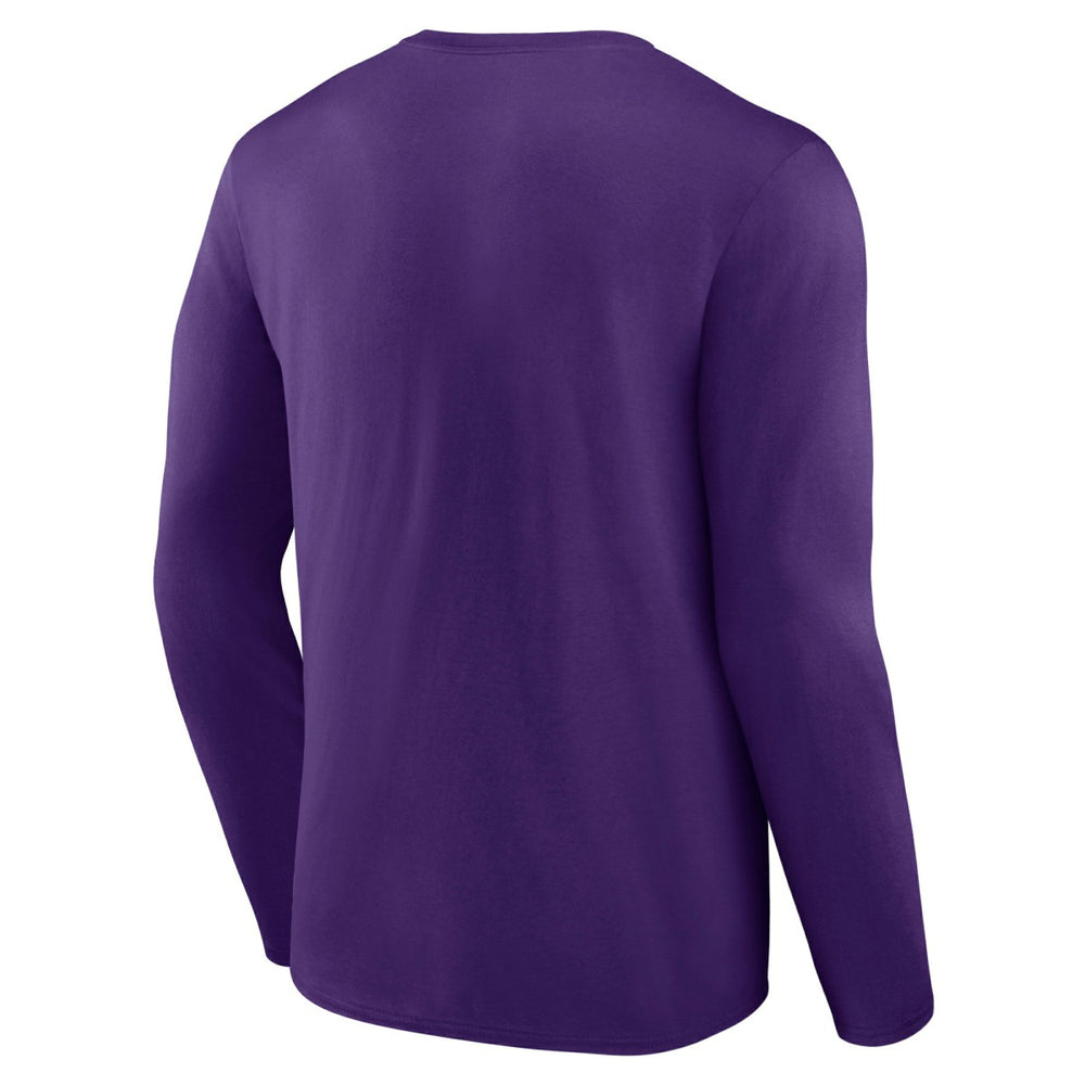 Purple Sacramento Kings Alternate Logo Long Sleeve T-Shirt | NBA