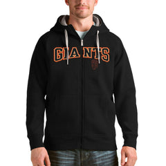 San Francisco Giants Antigua Team Logo Victory Full-Zip Hoodie - MLB Hoodies