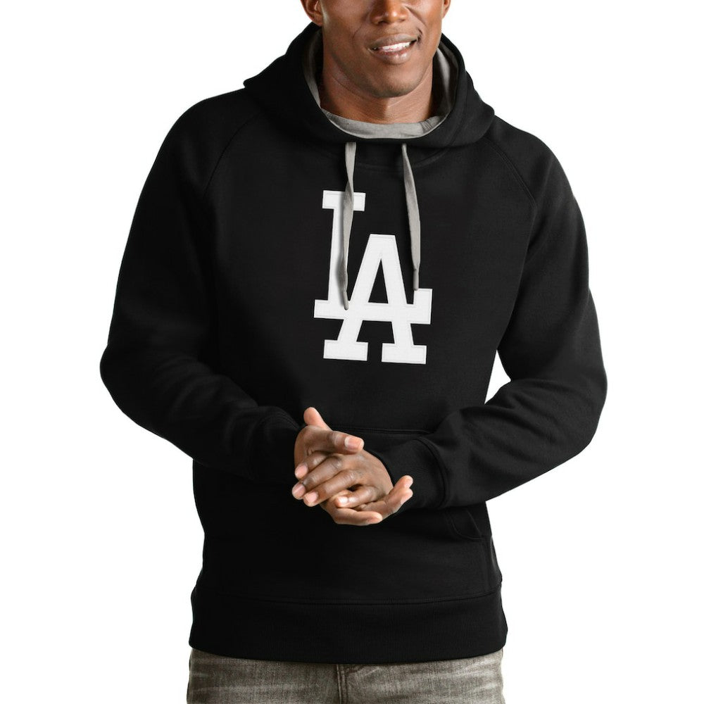 Los Angeles Dodgers Antigua Victory Pullover Team Logo Hoodie - MLB Hoodies