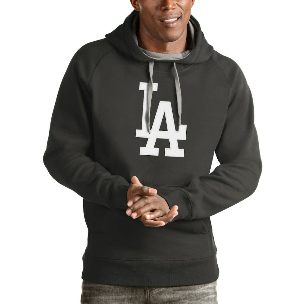Los Angeles Dodgers Antigua Victory Pullover Team Logo Hoodie - MLB Hoodies