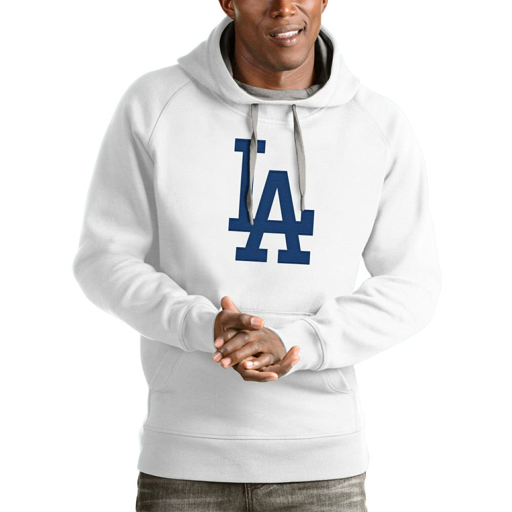 Los Angeles Dodgers Antigua Victory Pullover Team Logo Hoodie - MLB Hoodies