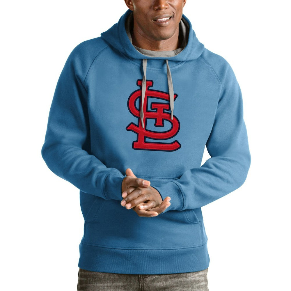 St. Louis Cardinals Antigua Victory Pullover Team Logo Hoodie - MLB Hoodies