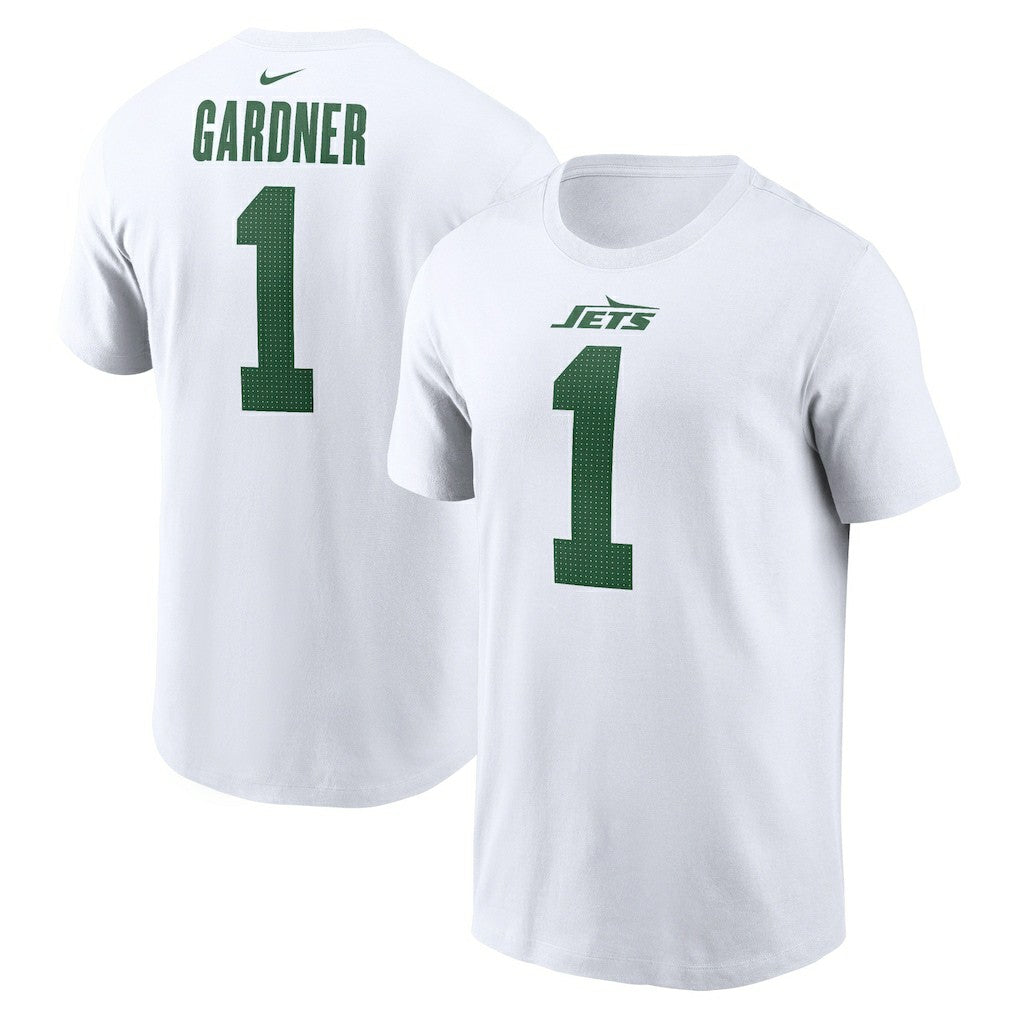 New York Jets Ahmad Sauce Gardner  Legacy Player Name & Number T-Shirt | NFL US