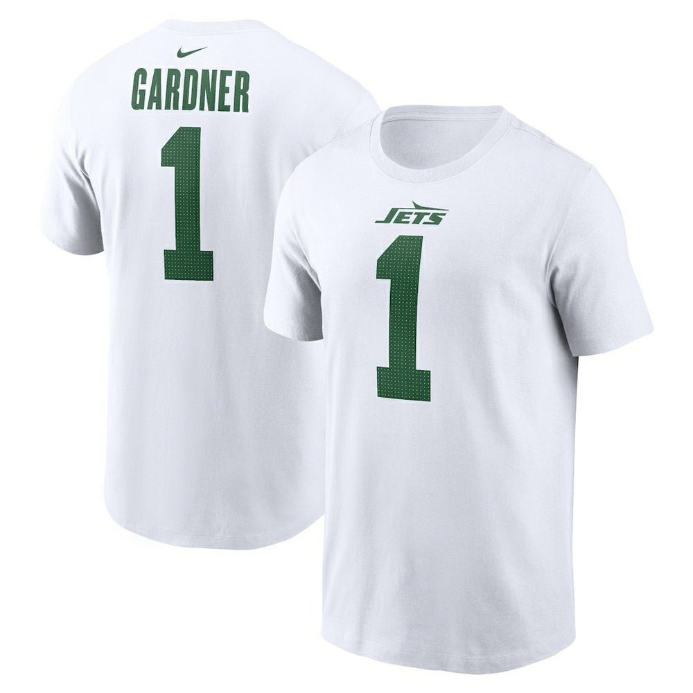 New York Jets Ahmad Sauce Gardner  Legacy Player Name & Number T-Shirt | NFL US