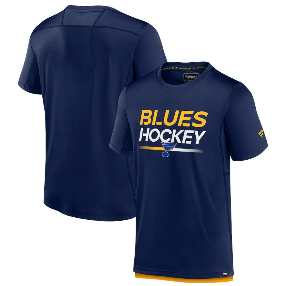 St. Louis Blues Fanatics Authentic Pro Tech T-Shirt -  NHL T-shirts
