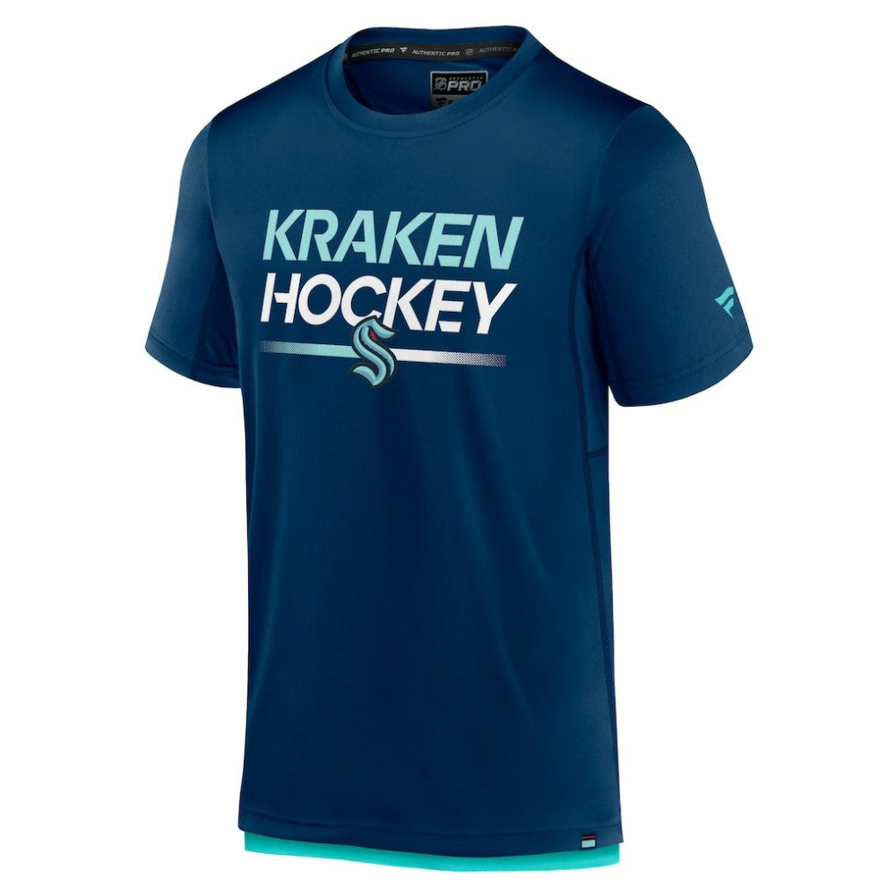 Seattle Kraken Fanatics Authentic Pro Tech T-Shirt -  NHL T-shirts