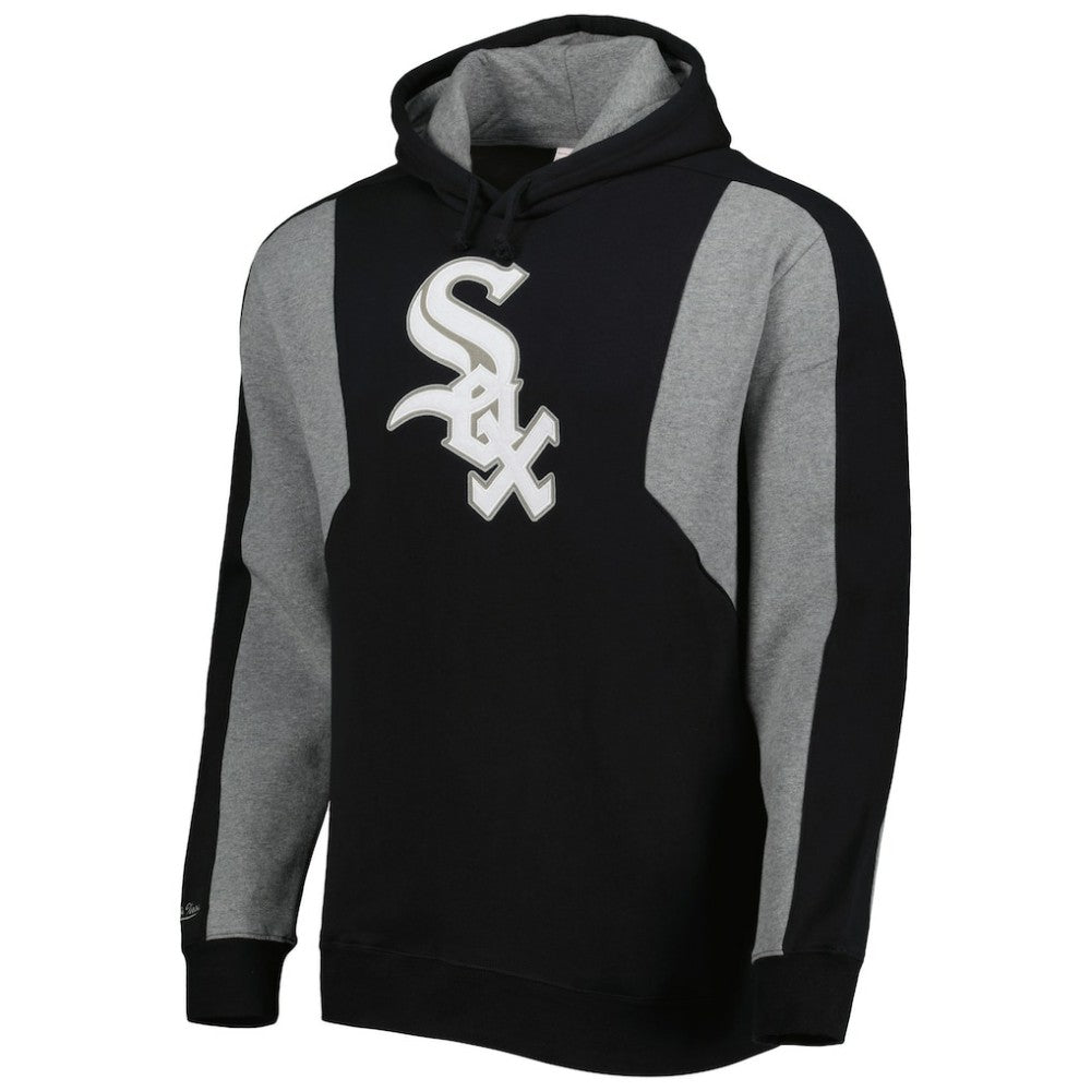 Chicago White Sox Mitchell & Ness Colorblocked Fleece Pullover Hoodie - MLB Hoodies