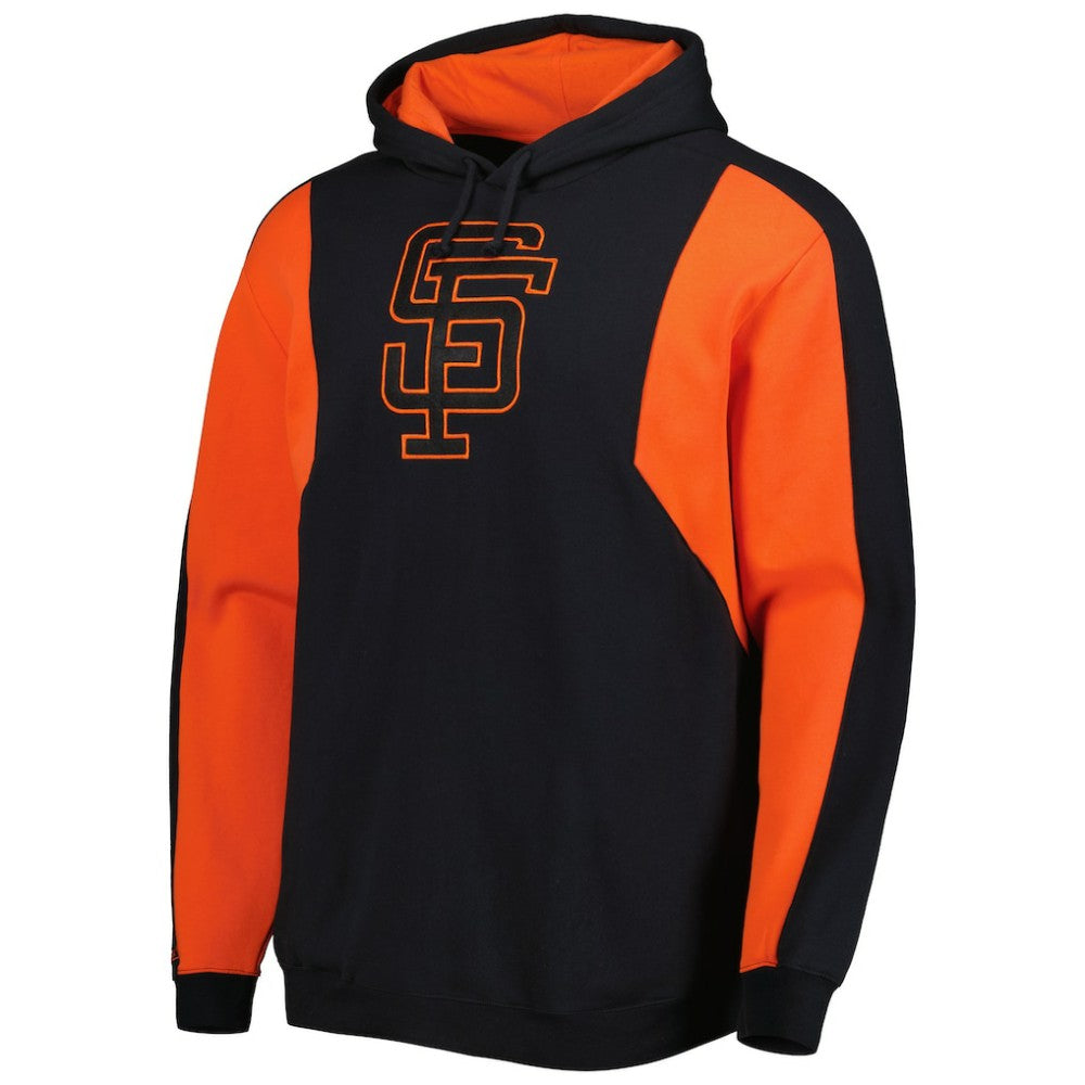 San Francisco Giants Mitchell & Ness Colorblocked Fleece Pullover Hoodie - MLB Hoodies