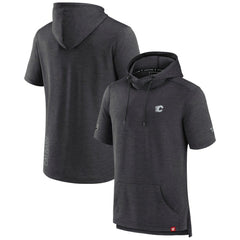 Calgary Flames Fanatics Authentic Pro Short Sleeve Pullover Hoodie -  NHL Hoodies