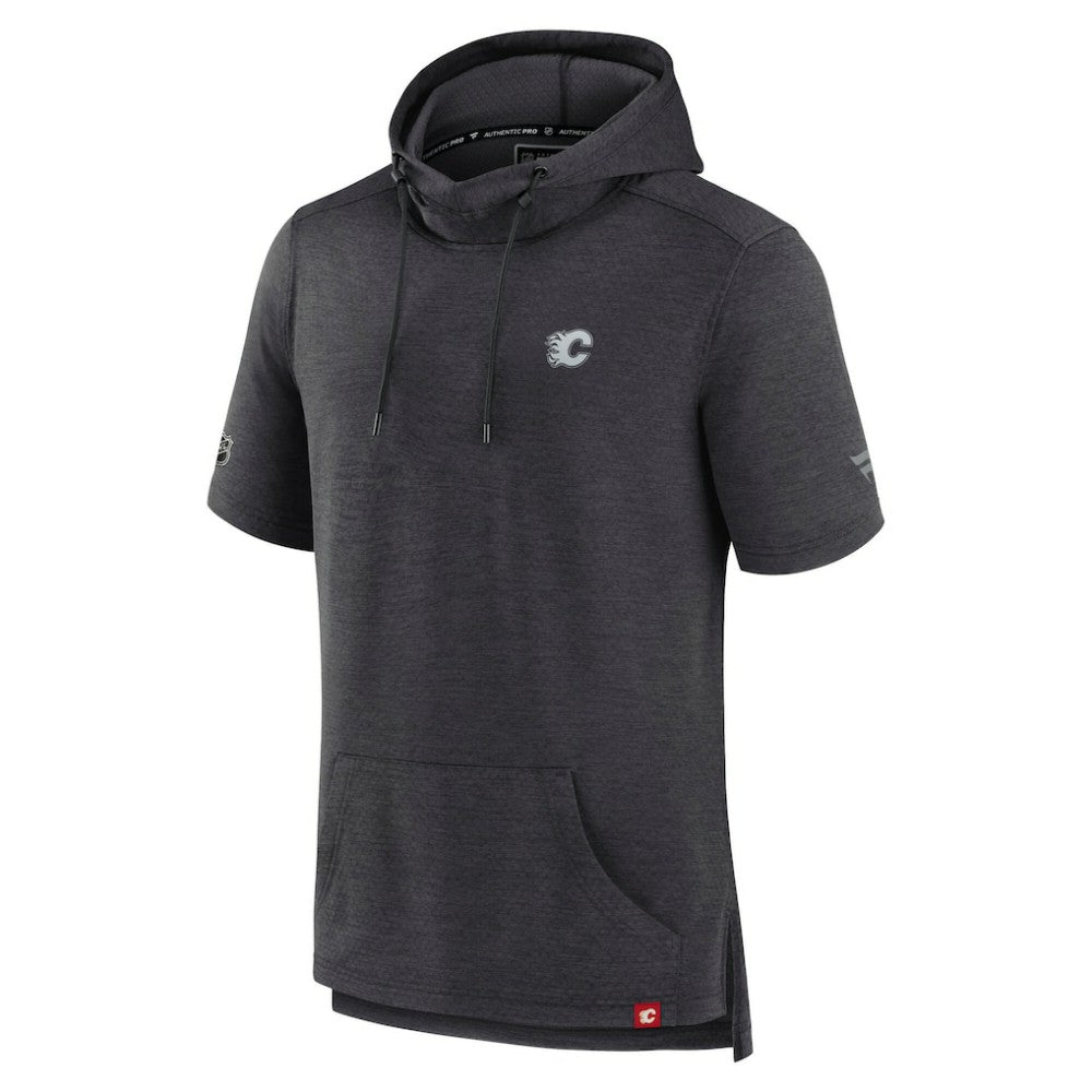 Calgary Flames Fanatics Authentic Pro Short Sleeve Pullover Hoodie -  NHL Hoodies