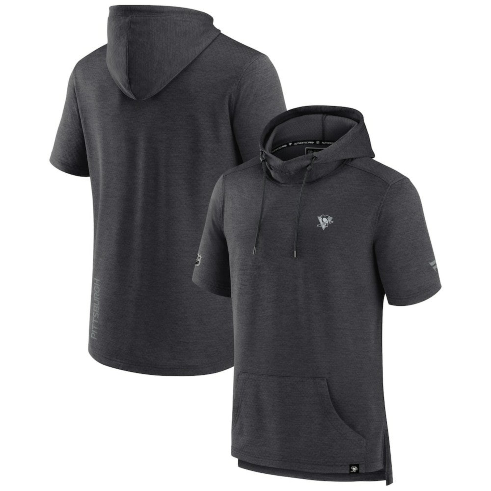 Pittsburgh Penguins Fanatics Authentic Pro Short Sleeve Pullover Hoodie -  NHL Hoodies