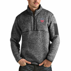 USMNT Antigua Fortune Quarter-Zip Pullover Jacket