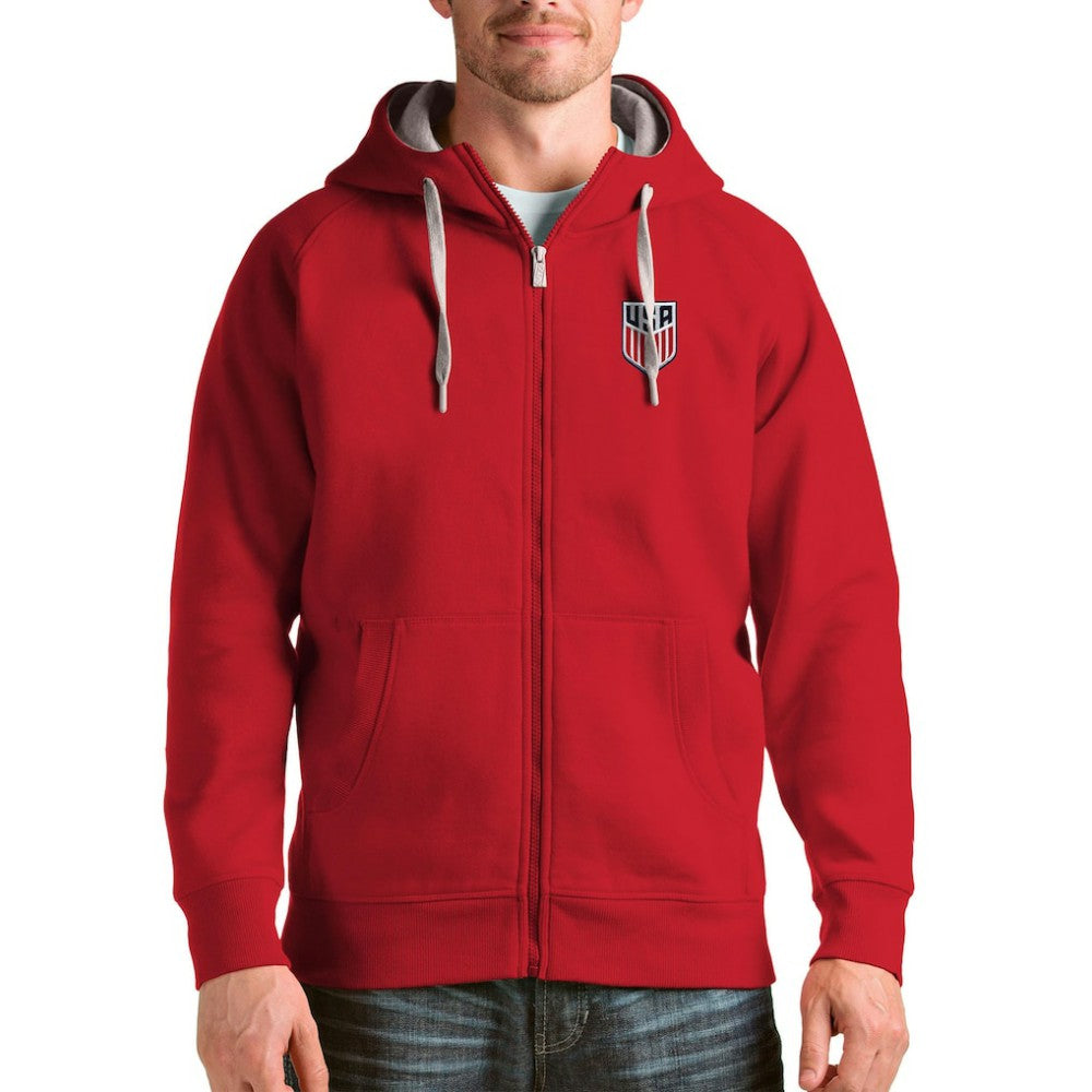 USMNT Antigua Victory Full-Zip Hoodie