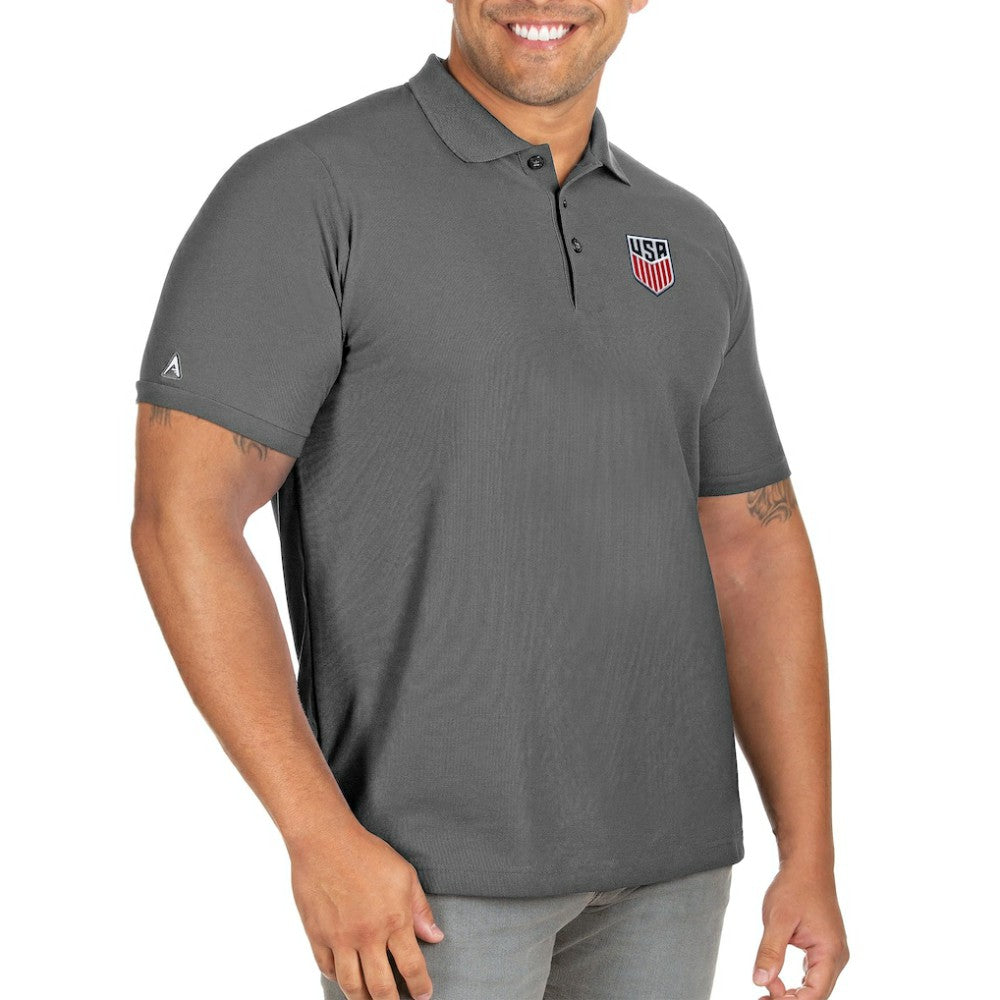 USMNT Antigua Legacy Pique Big & Tall Polo