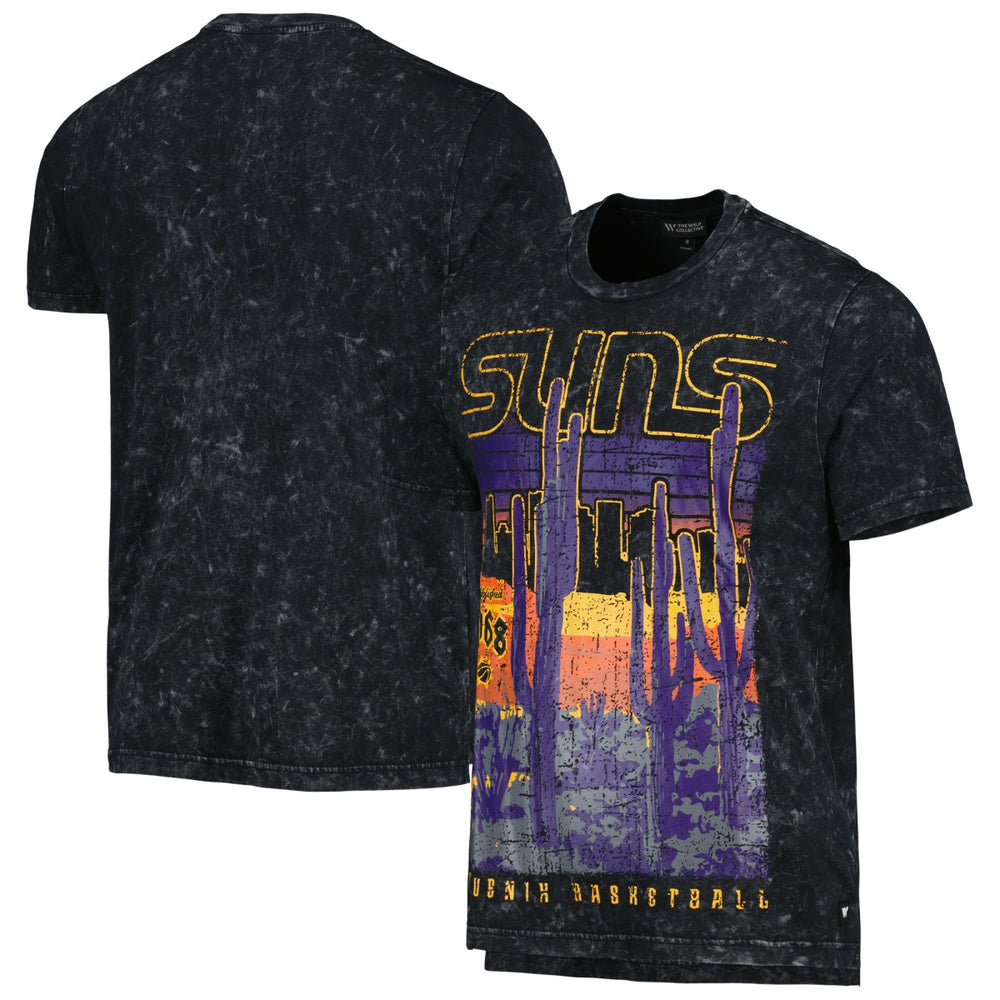 Black/Purple Phoenix Suns The Wild Collective Unisex Band T-Shirt | NBA