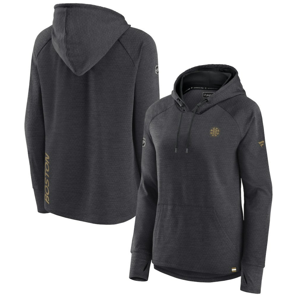 Boston Bruins Fanatics Women's Authentic Pro Pullover Hoodie -  NHL Hoodies