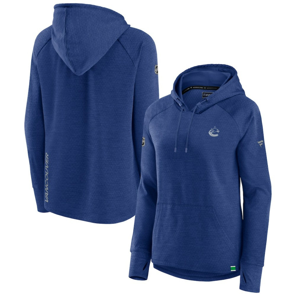 Vancouver Canucks Fanatics Women's Authentic Pro Pullover Hoodie -  NHL Hoodies