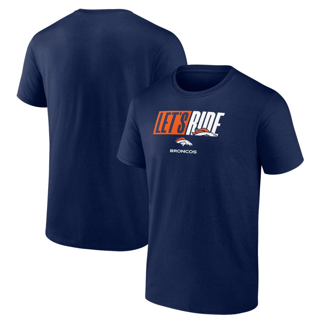 Denver Broncos Let's Ride T-Shirt | NFL Near me