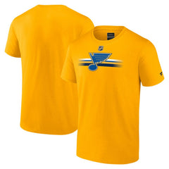 St. Louis Blues Fanatics Authentic Pro Secondary T-Shirt -  NHL T-shirts
