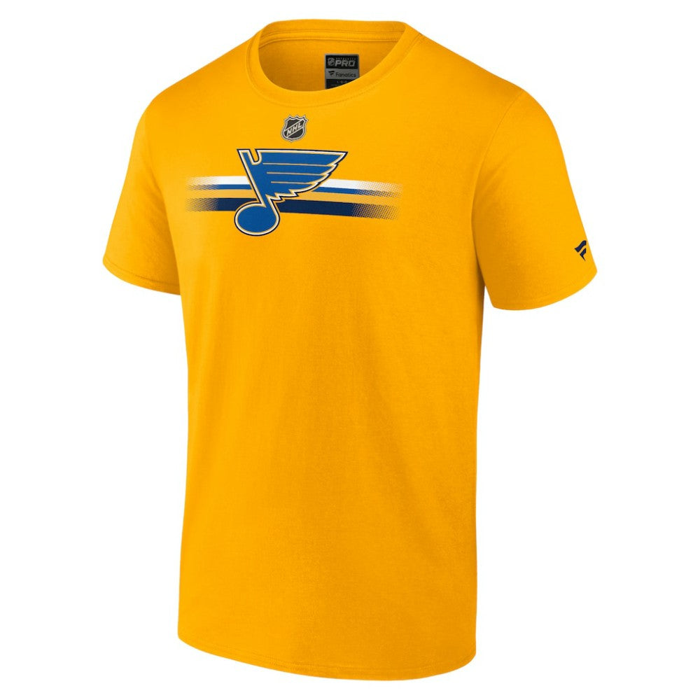 St. Louis Blues Fanatics Authentic Pro Secondary T-Shirt -  NHL T-shirts