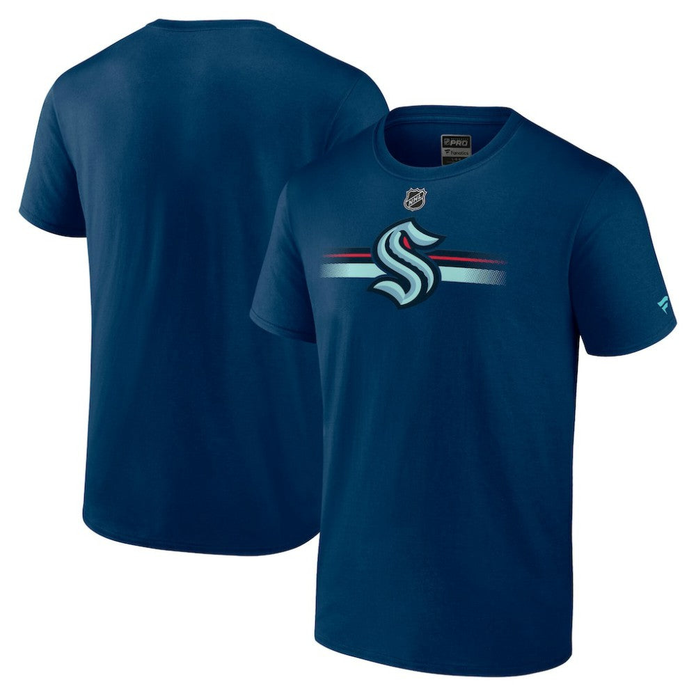 Seattle Kraken Fanatics Authentic Pro Secondary Logo T-Shirt -  NHL T-shirts